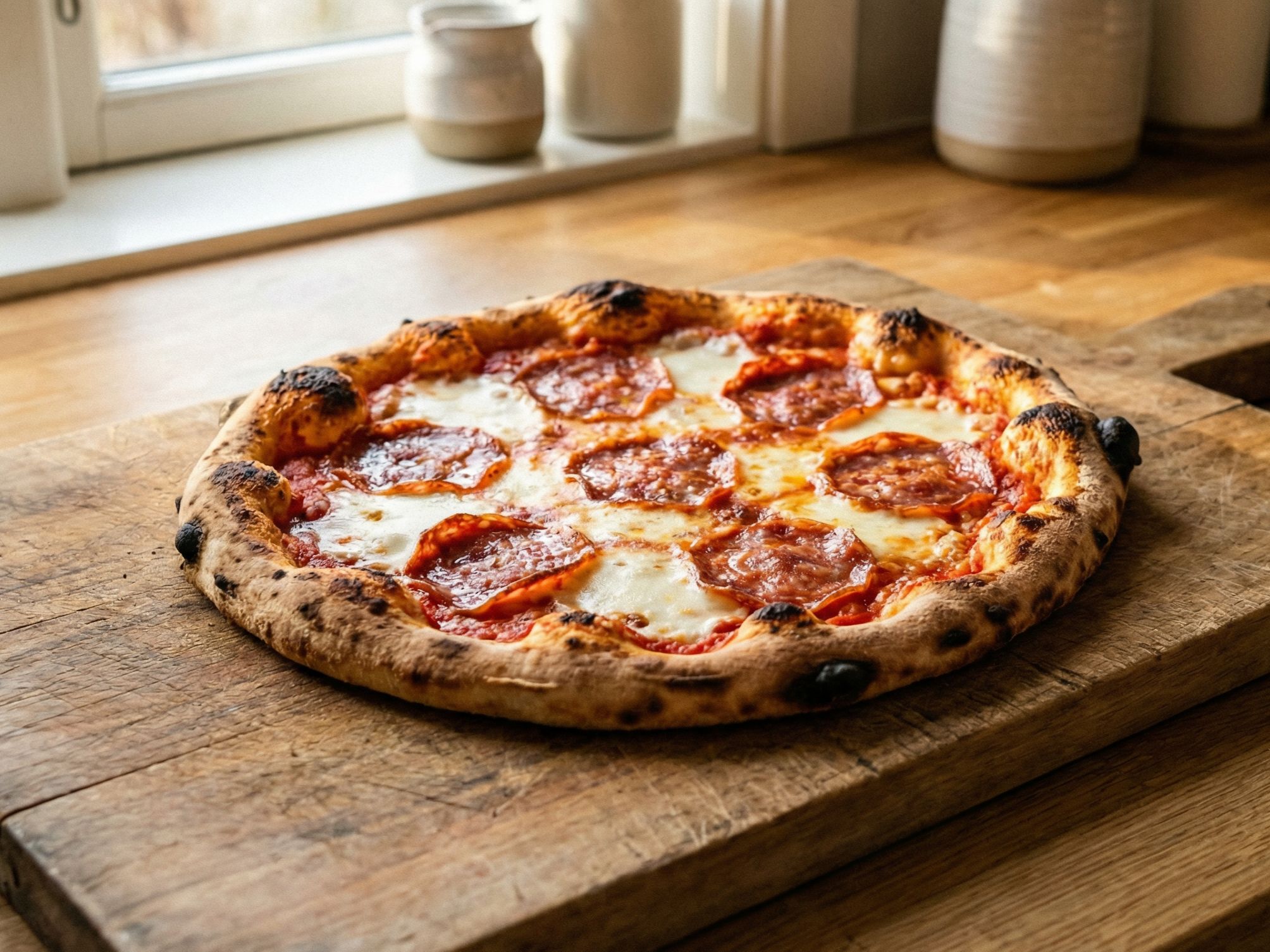 Pizza Diavola Tulinen Italialainen Salamipizza Kotona pizza-diavola-tulinen-italialainen-salamipizza-kotona